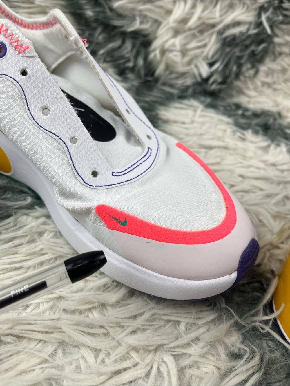Nike Air Max Dia Womens 7 White CK0737-100 Athletic Running Shoes Sneakers - Picture 6 of 16